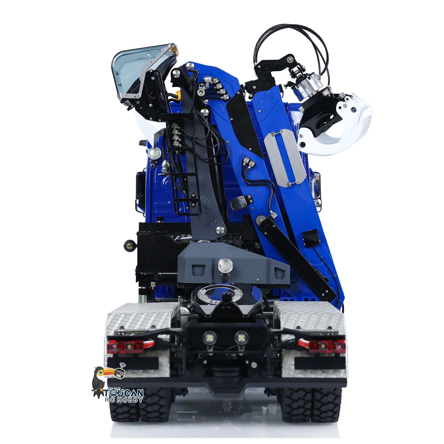 Unitru 03 RTR 3363 1/14 Radio Controlled Tractor Truck Metal Chassis Hydraulic Timber Crane 6X6 RC Lorry Car Smoke PL18EV
