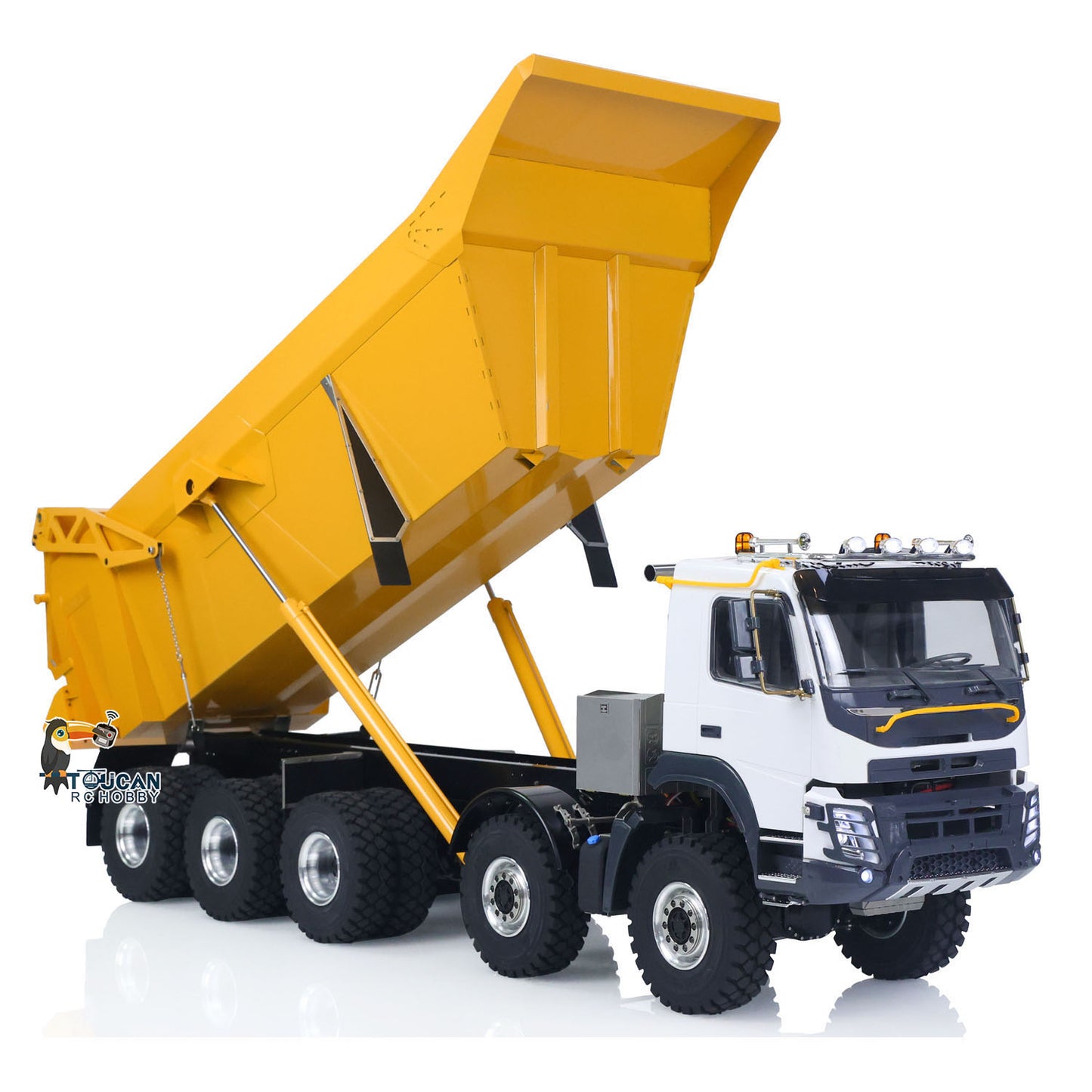 JDM 219 3Speed RTR 1/14 RC Hydraulic Dumper Metal Truck 10X10