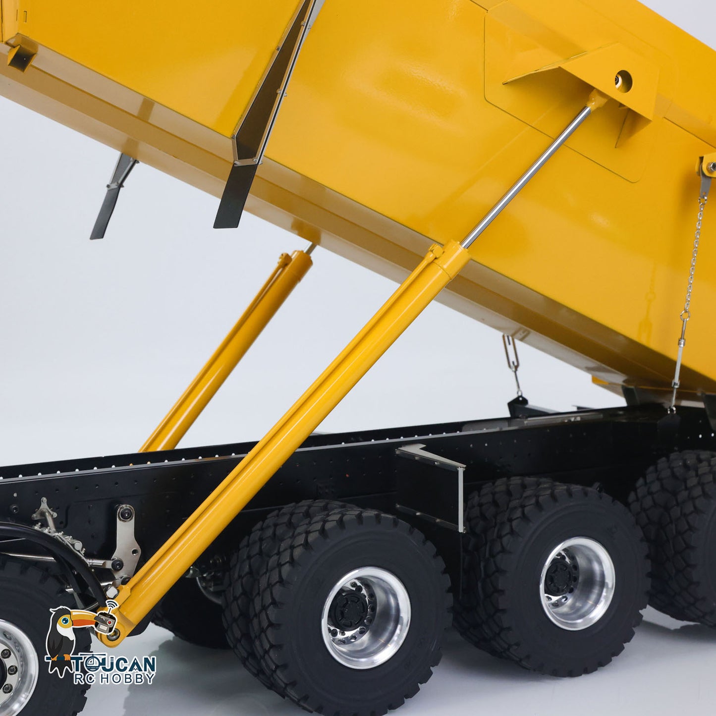 JDM 219 3Speed RTR 1/14 RC Hydraulic Dumper Metal Truck 10X10