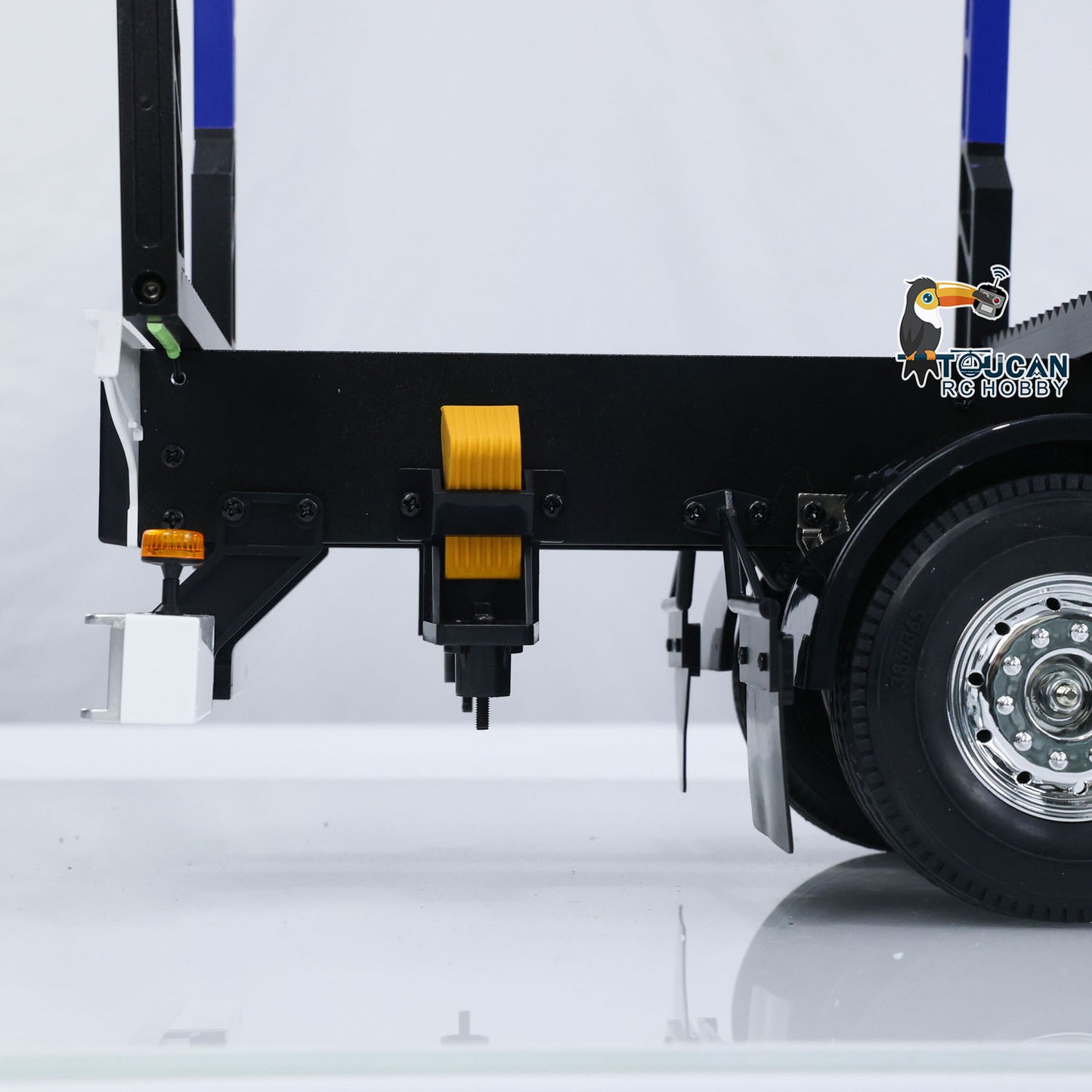 Toucan 3Axles 1/14 Finished Timber Trailer for Logging Truck DIY 1/14 RC TAMIYA Tractor Model