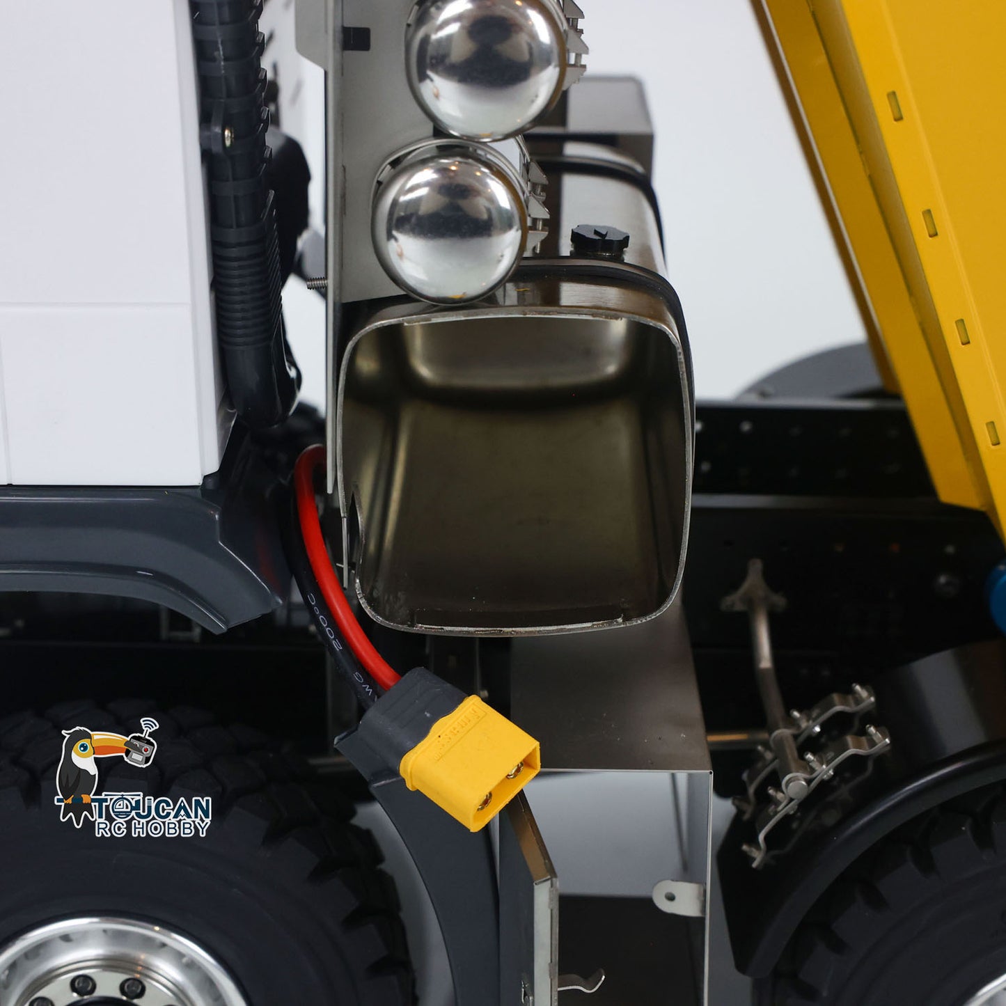 JDM 219 1/14 Metal RC Hydraulic Dumper Truck 10X10 10X6 Tipper 3Speed Axles Transfer Case Differential Locks