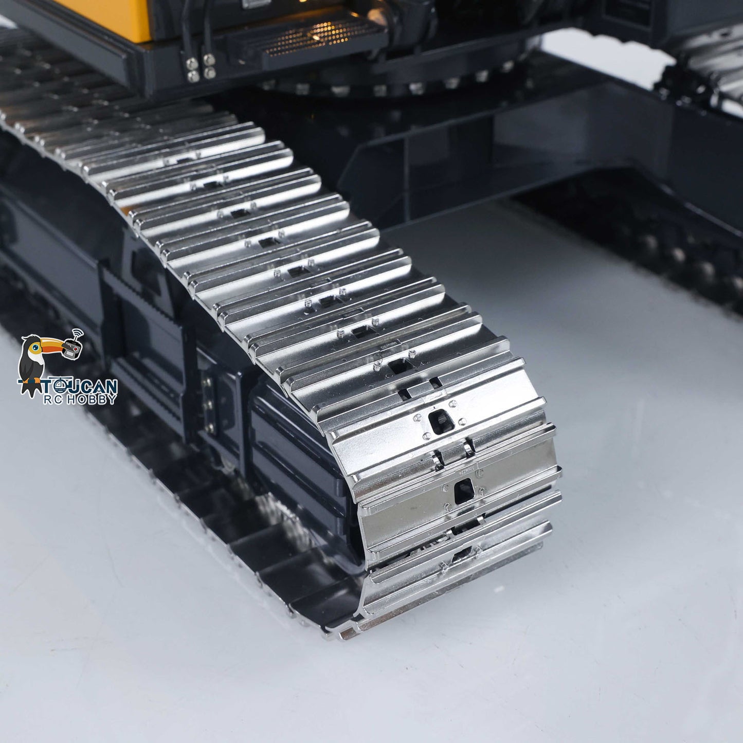 Super Frog Metal 1/14 RC Hydraulic Excavator E400 Standard Type Digger Model 3 Pumps 4CH Valve Frsky X14 Radio