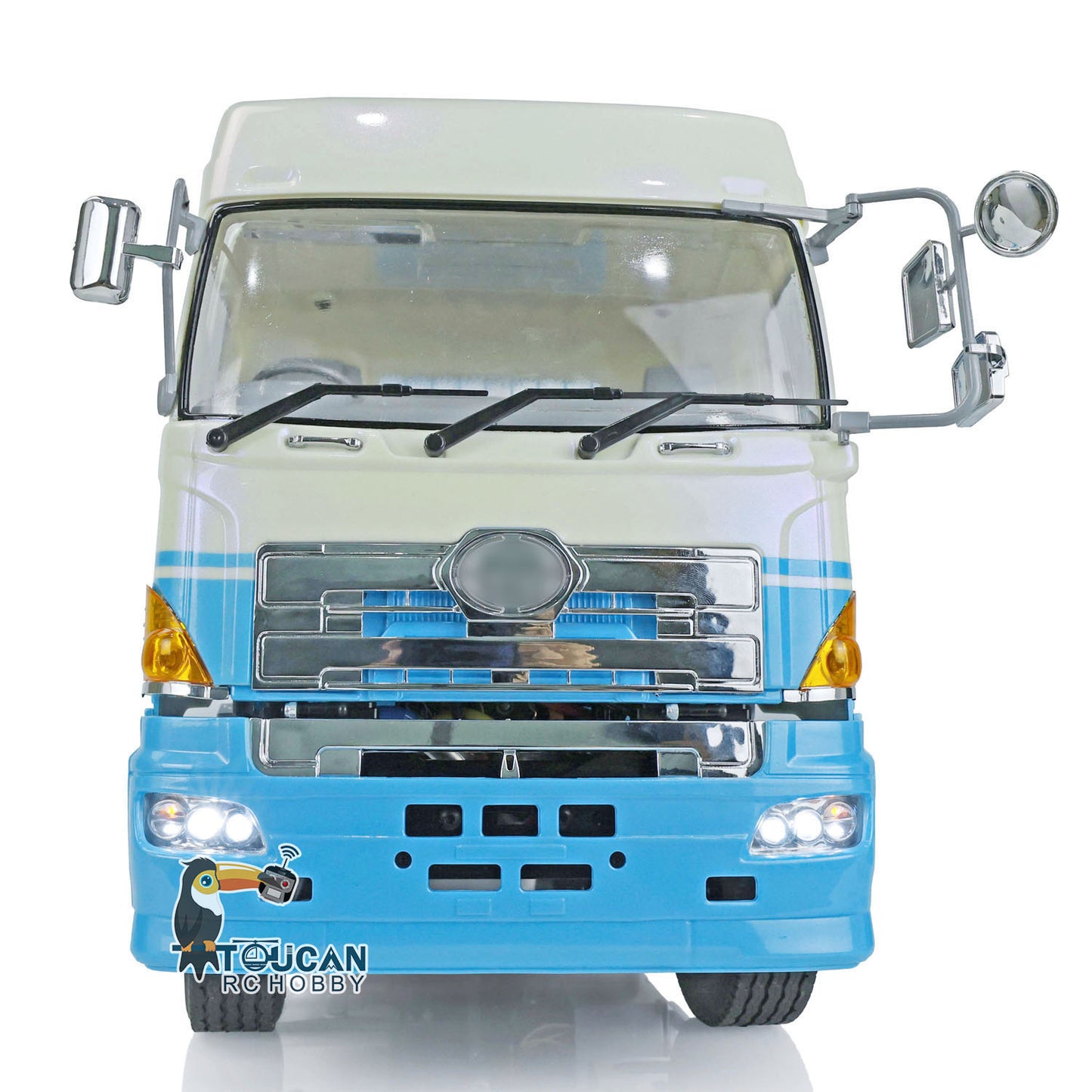 LESU RC Tractor Truck Flatbed for 1/14 6x4 2.4G Car