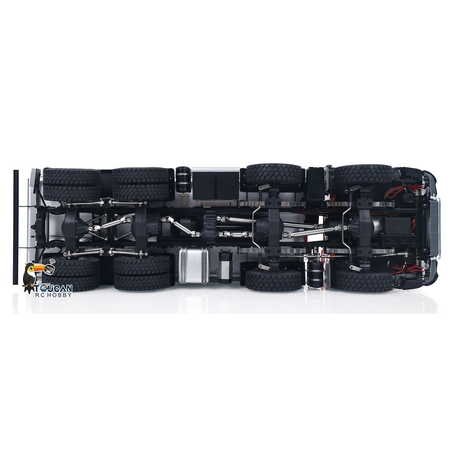 Fast Shipping Kabolite 1/14 Electric RC Dump Truck K5703 8X8 Remote Control Tipper Model 2Speed Transmission Lights Sounds Battery Charger