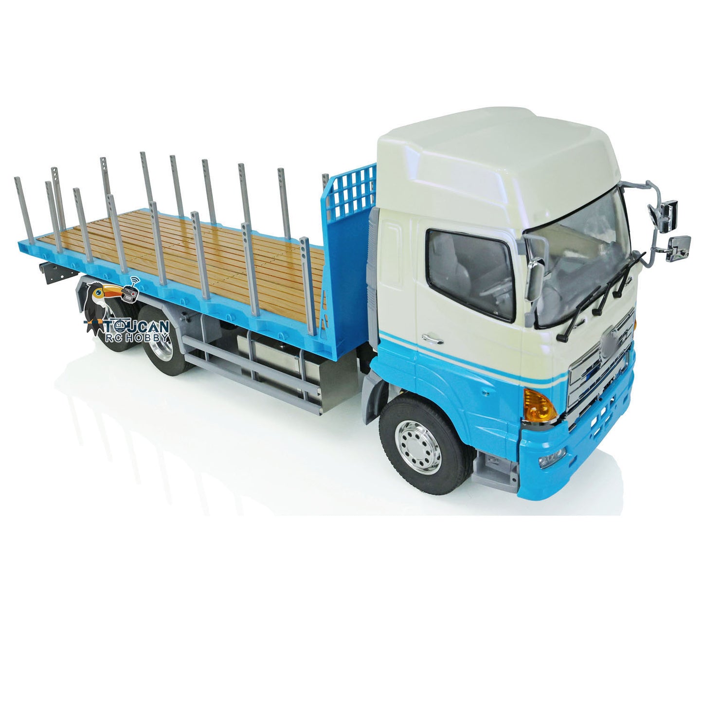 LESU RC Tractor Truck Flatbed for 1/14 6x4 2.4G Car