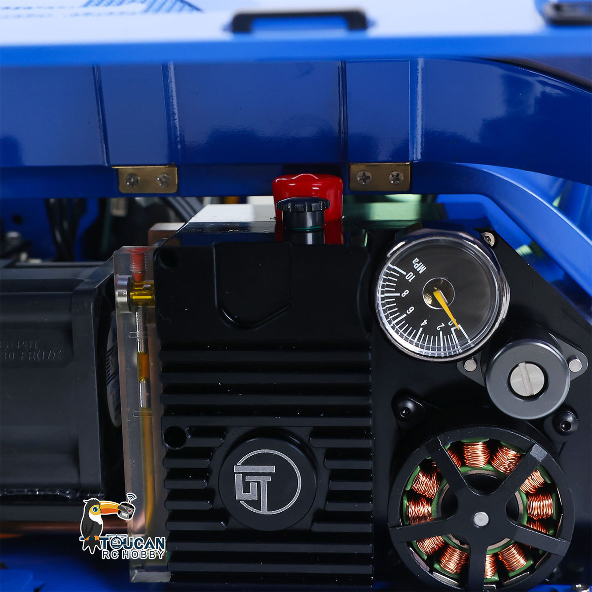 1/14 Metal 2Arms RC Hydraulic Tracked Excavator JDM-208 R920 Radio Control Digger Engineering Vehicle Sound System Battery