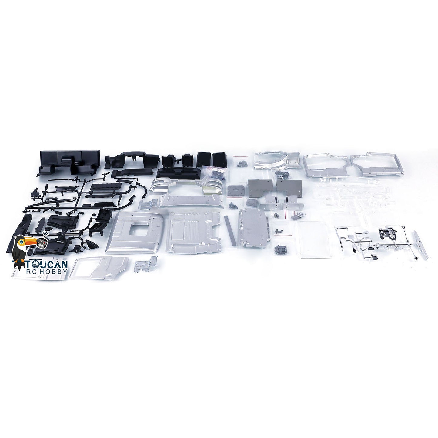 1/14 MD Model TGS - zu öffnende Kabinenbausätze für 1/14 RC-Sattelzugmaschinen-LKW-Kipper