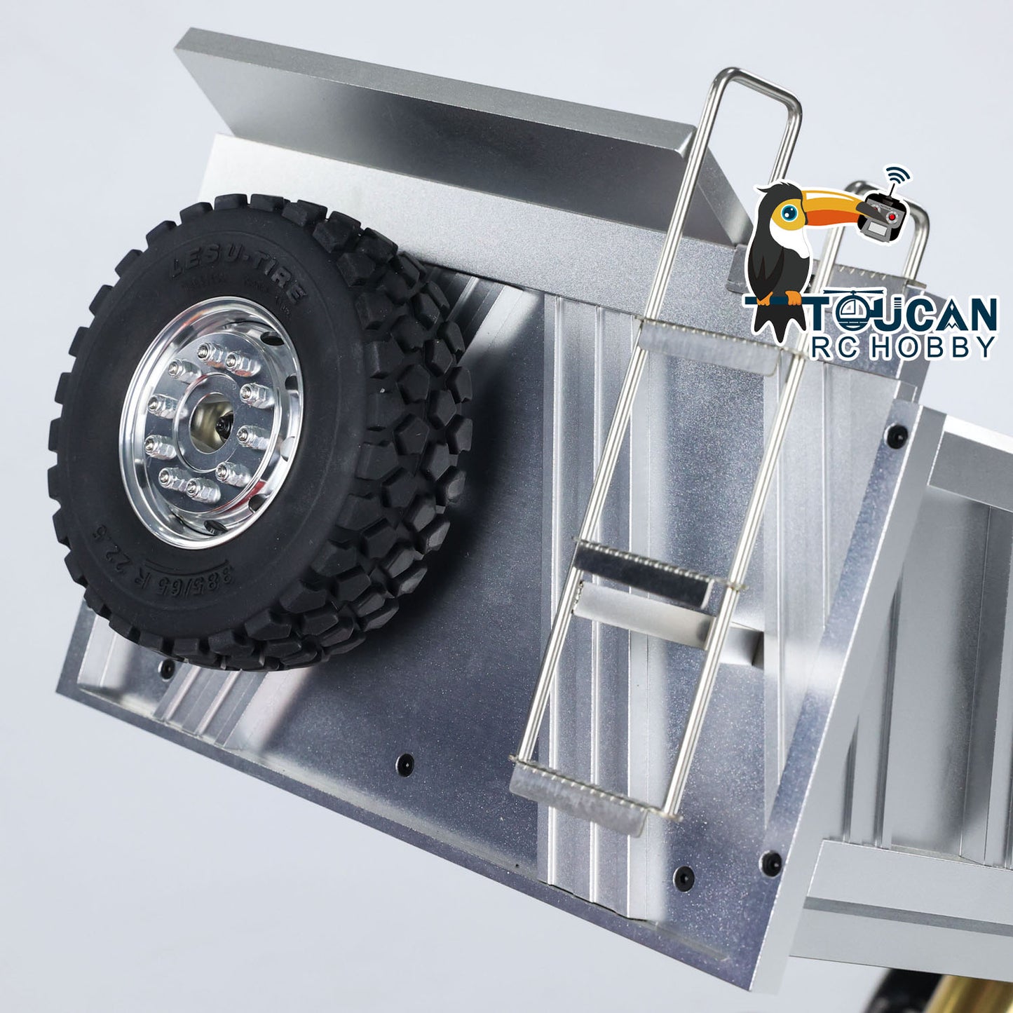 Camion à benne basculante hydraulique LESU 1/14 RTR RC 8X8