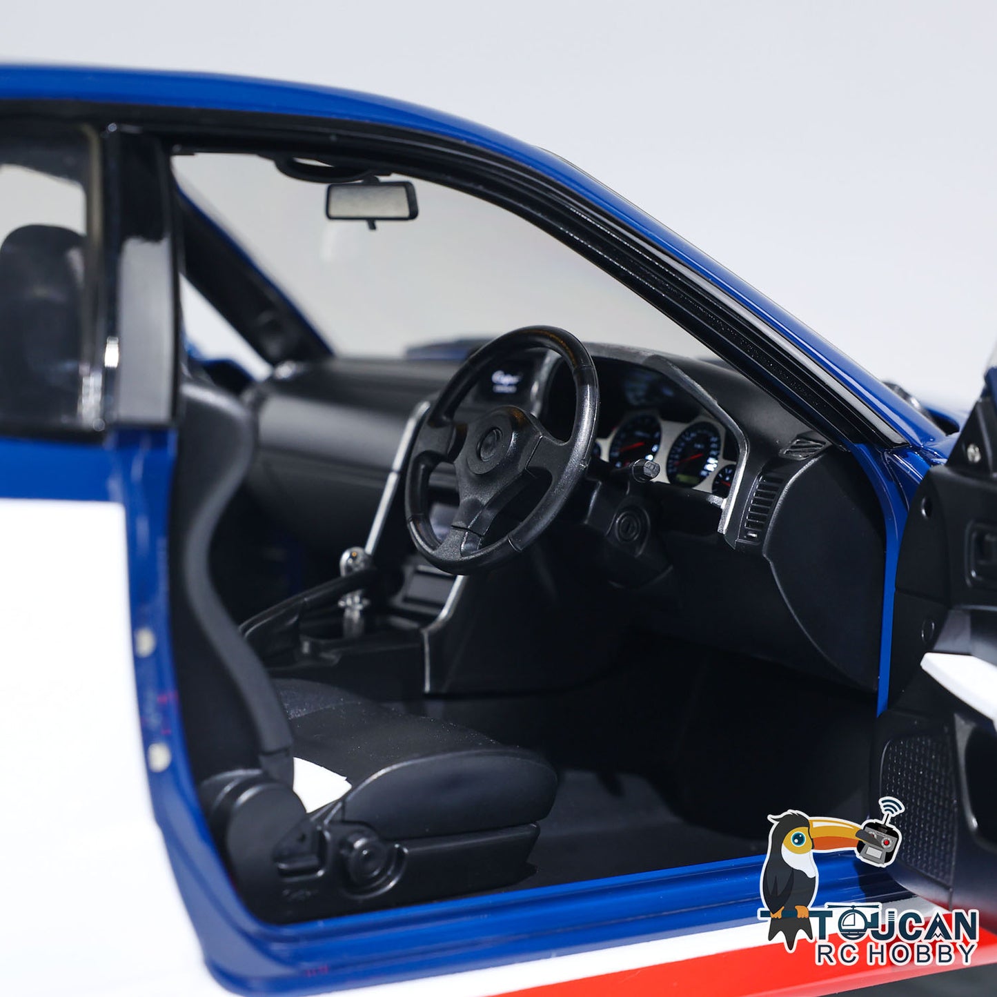 Capo 1/8 Assembled Painted RTR 4x4 4WD R34 RC Racing Drifting Car With Sound Light System Smoke Function