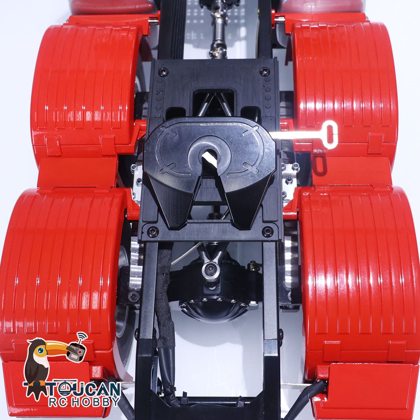 LESU 1/14 RC Car 6X6 RTR Camion Tracteur Télécommandé