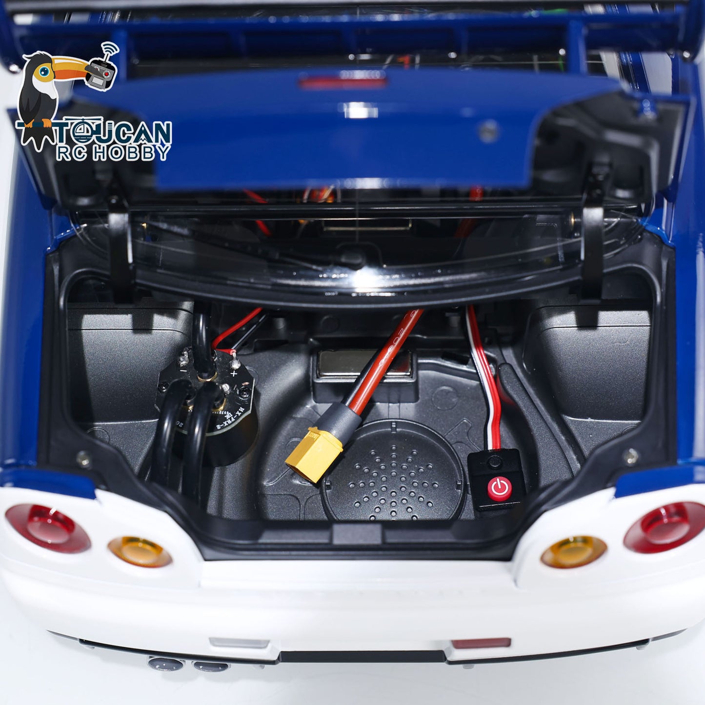 Capo 1/8 Assembled Painted RTR 4x4 4WD R34 RC Racing Drifting Car With Sound Light System Smoke Function