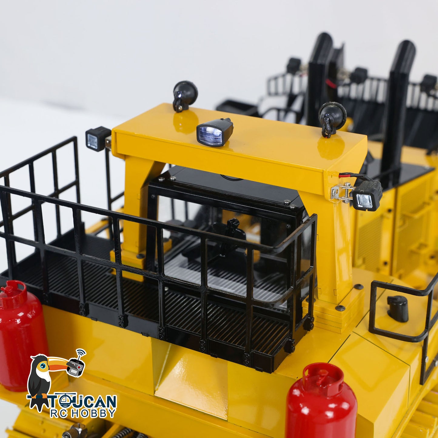 US Stock 1/14 Hydraulic RC Bulldozer Metal RTR Remote Control Dozers Model D11T Dozer