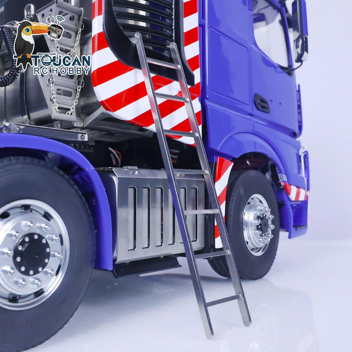 TOUCAN 8X8 RC Tractor Trucks 1/14 RTR Radio Control Car DIY Vehicle Metal Chassis
