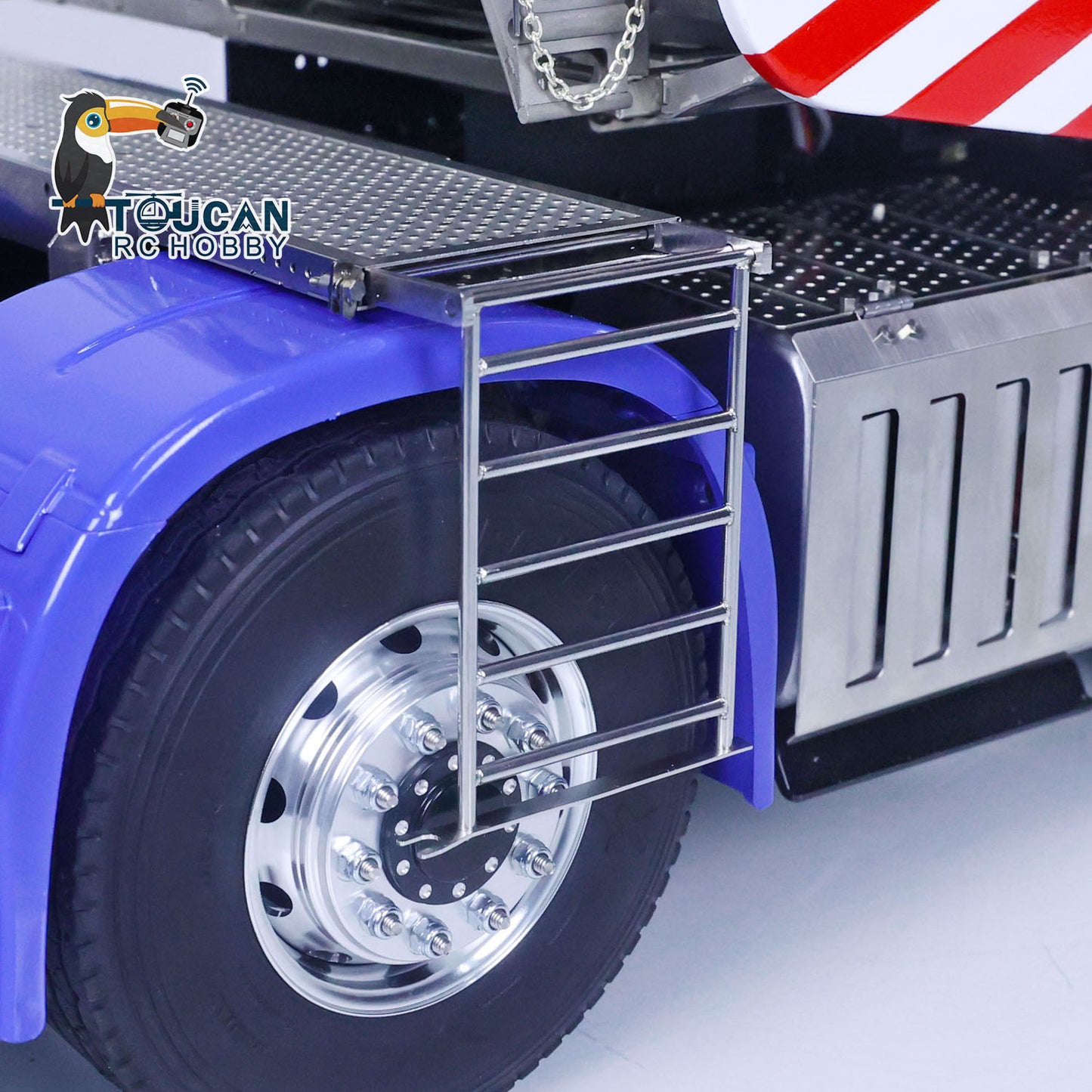 1/14 LESU 8X8 RC Traktor Lkw Auto Modell W/Ausrüstung Rack