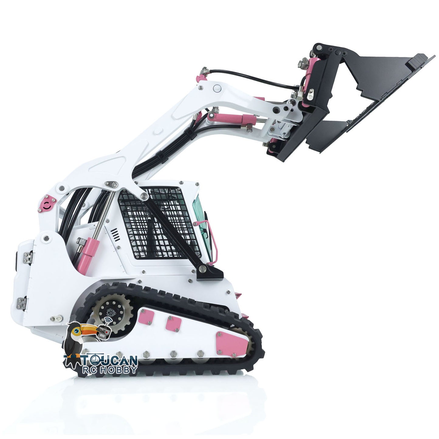 LESU 1/14 Aoue LT5 Raupenkompaktlader Metallhydraulik RTR Loader B0008