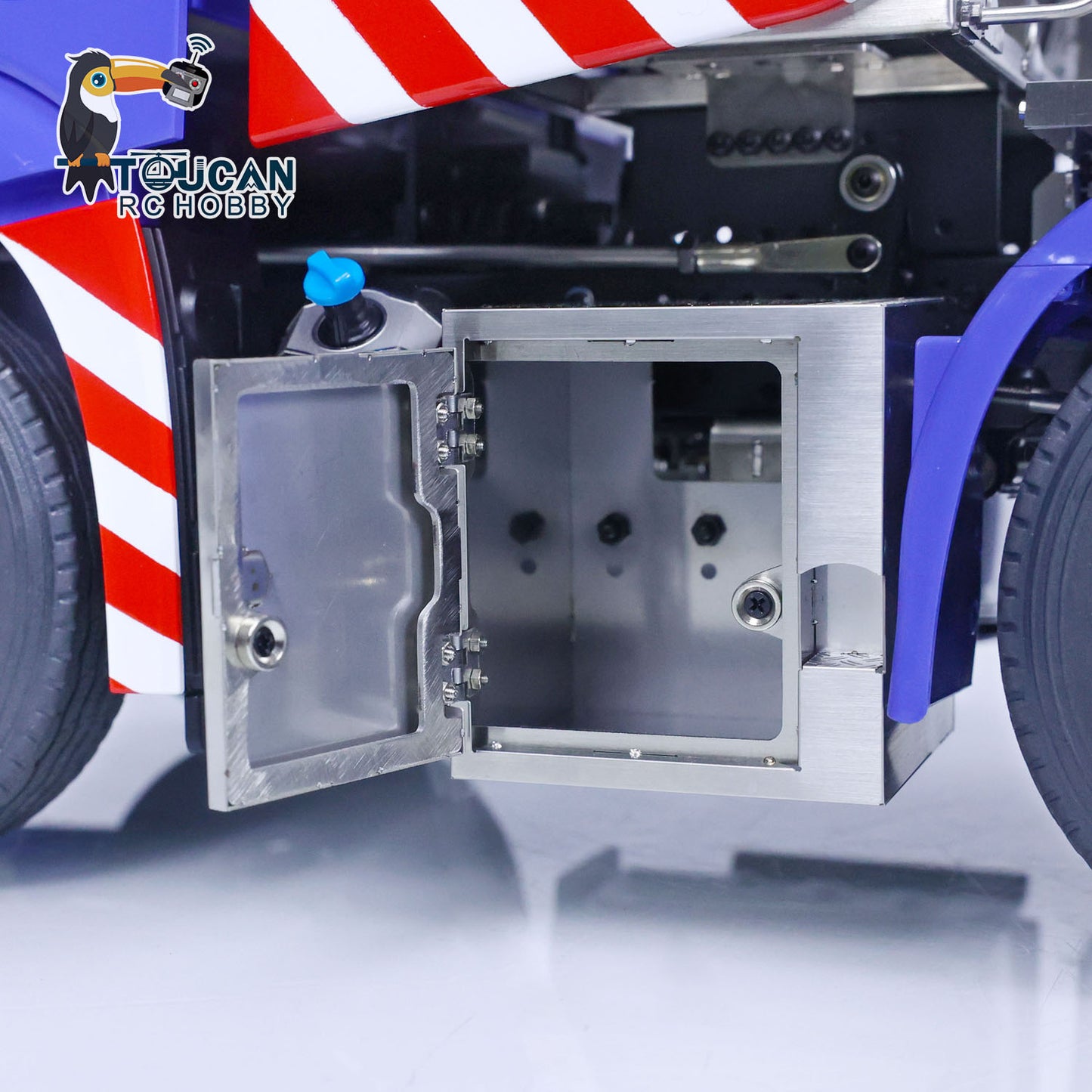 TOUCAN 8X8 RC Tractor Trucks 1/14 RTR Radio Control Car DIY Vehicle Metal Chassis