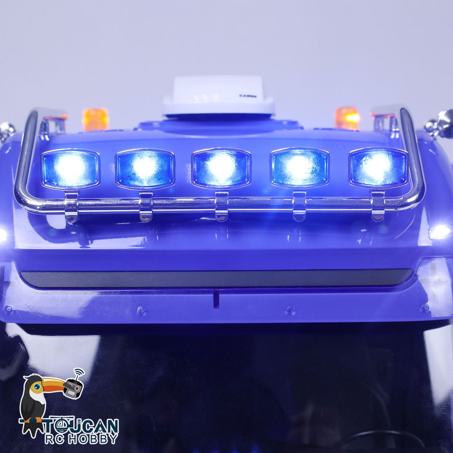 1/14 LESU 8X8 RC Traktor Lkw Auto Modell W/Ausrüstung Rack