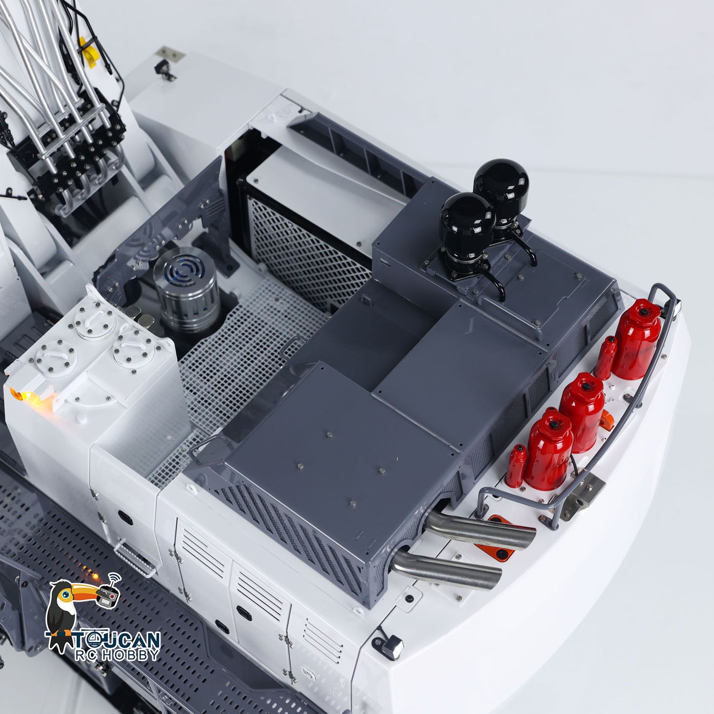 1/14 LESU Forward Shovel RC Hydraulic Excavator AOUE 9150 With PL18EV Lite RTR Model