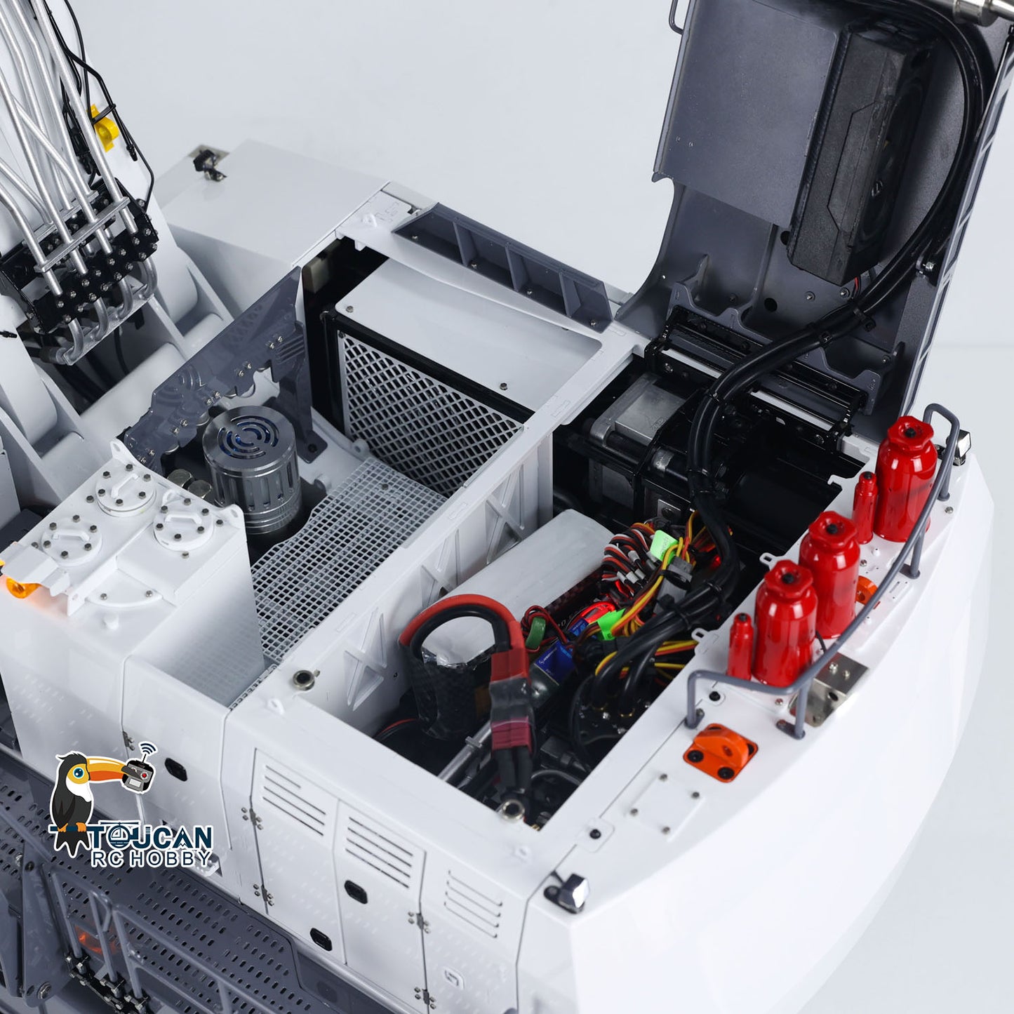 1/14 LESU Forward Shovel RC Hydraulic Excavator AOUE 9150 With PL18EV Lite RTR Model