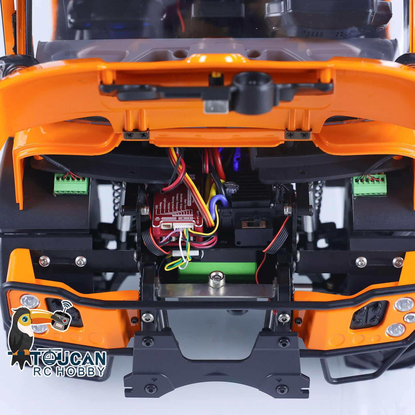 1/10 U423 4X4 Painted Assembled RC PNP Off-road Rock Crawler Car With Metal Bucket