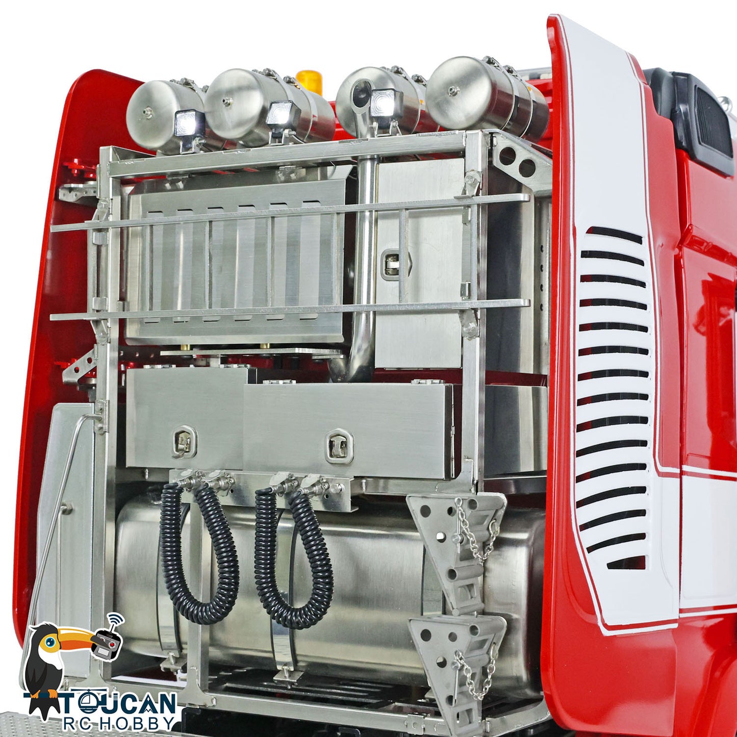 3Speed 1/14 TOUCAN RC Tractor Truck 3363 Remote Control Lorry Car Metal 8x8 Chassis 56348 56354