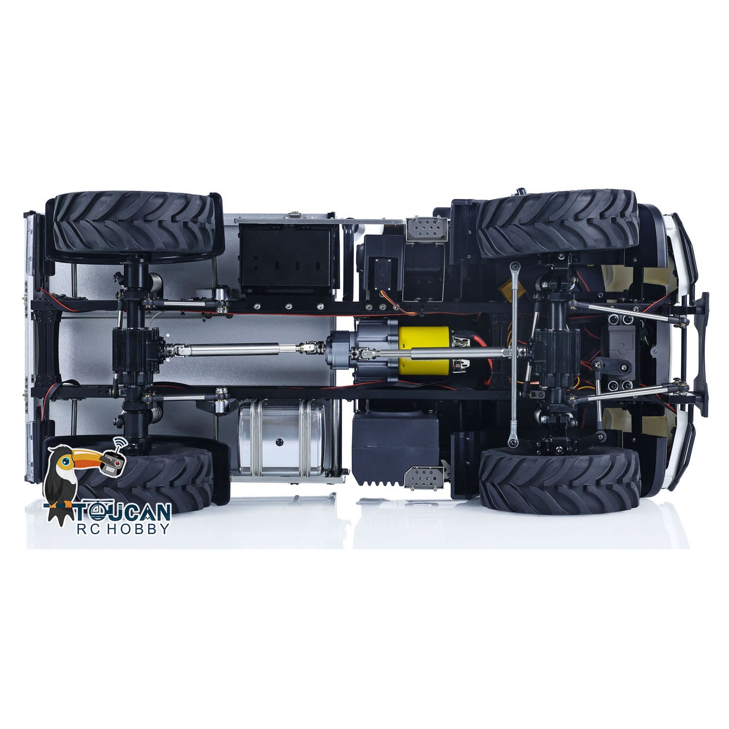 Voiture tout-terrain à chenilles U423 4X4 1/10 PNP RC avec godet