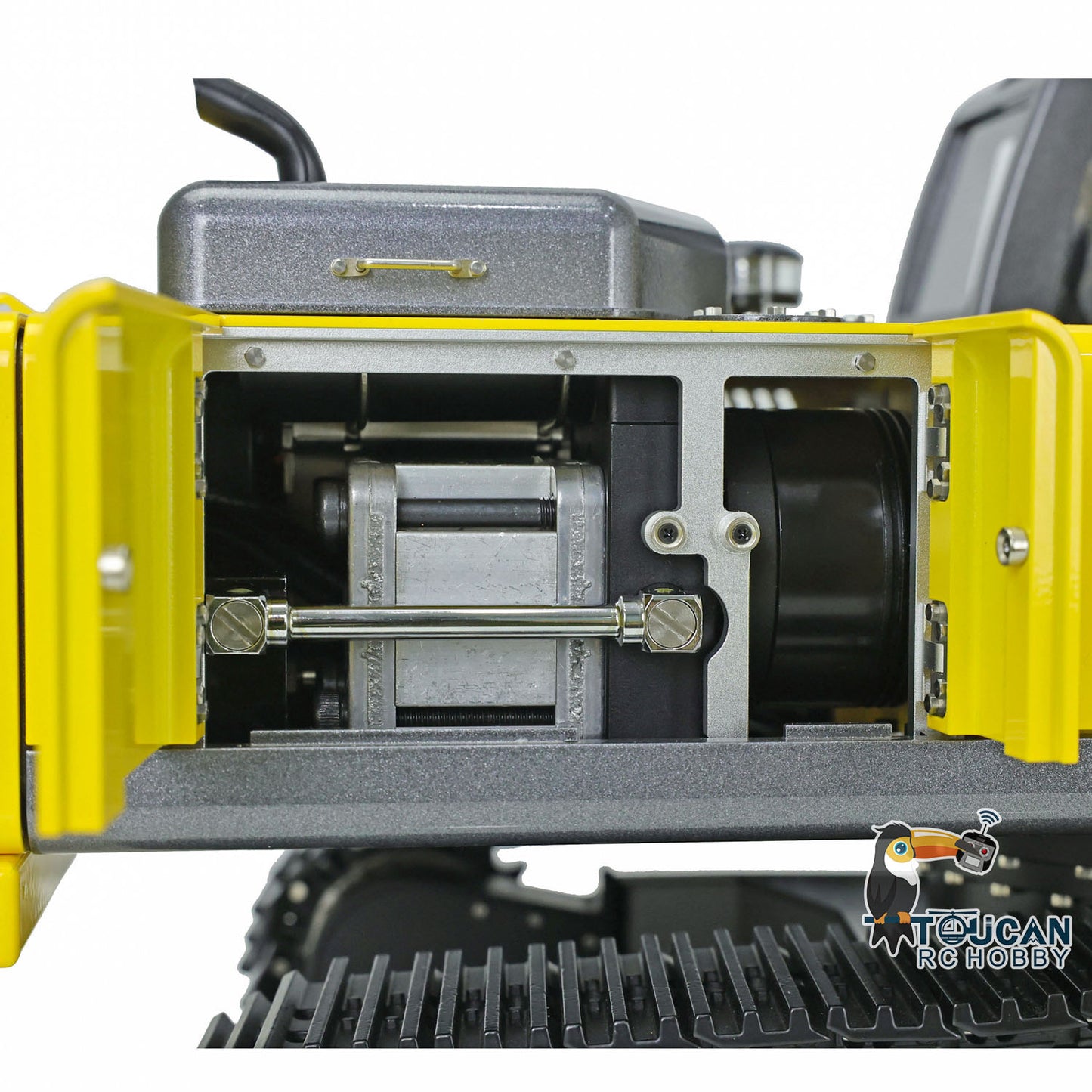 KABOLITE RC Hydraulic Excavator 1/14 HUINA K350 200 Metal 3-piece Boom RTR Cars 6CH Valve Paladin 18EV Lite Battery for Model