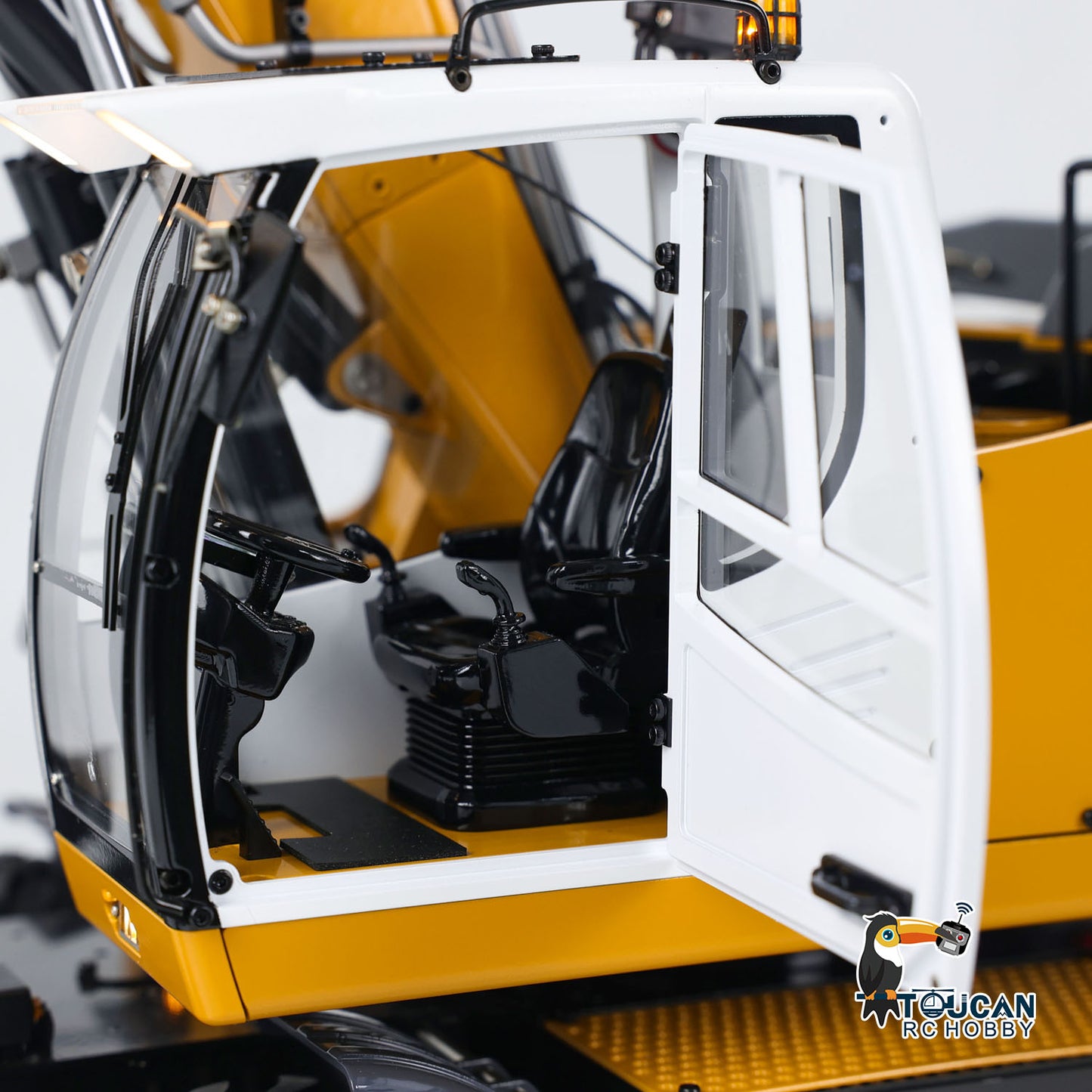 1/14 RC-Hydraulikbagger 946-3 PL18EV mit Funksteuerung, Baggeraufreißer, Greifer