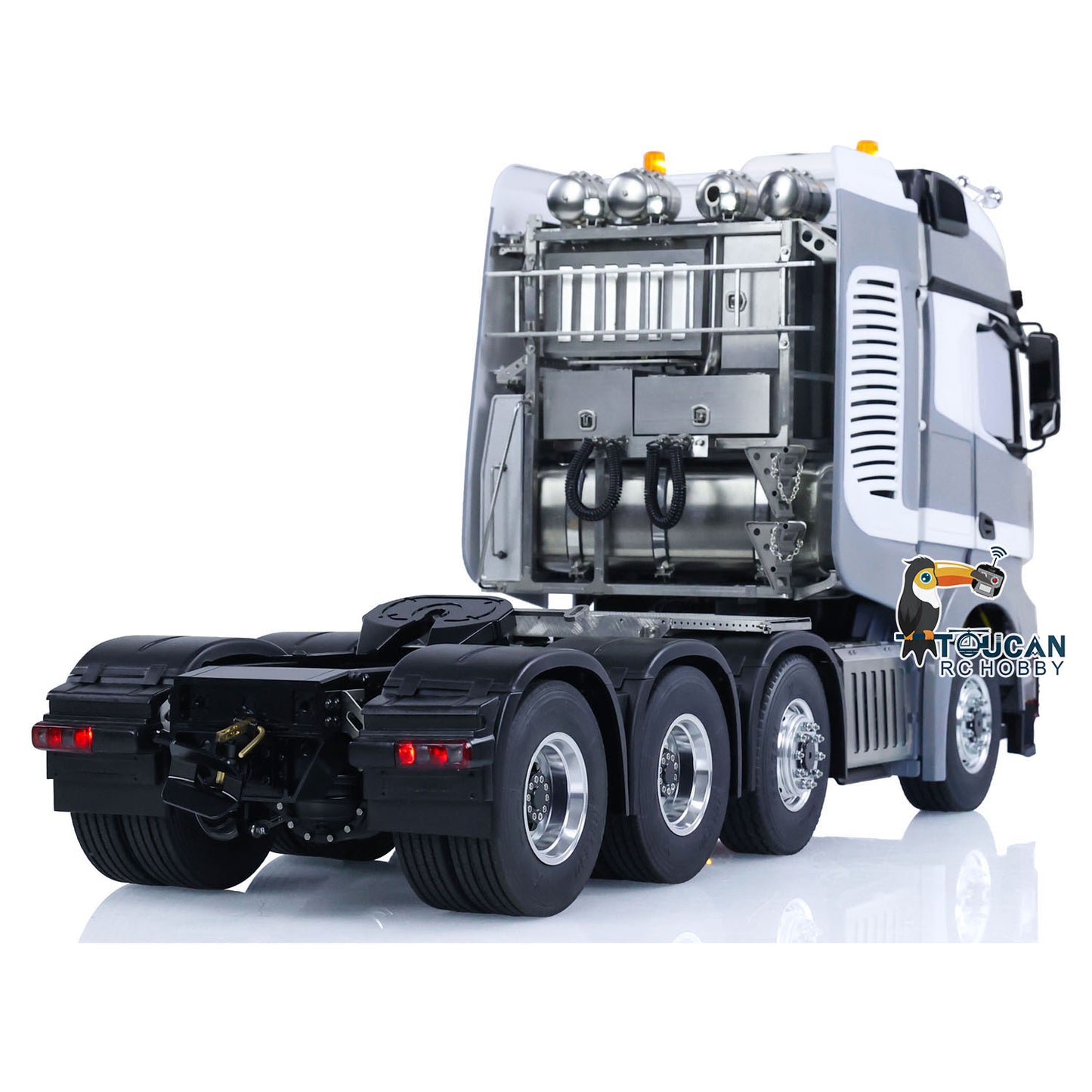 LESU Châssis métallique 8x8 RC Tracteur Camion 1/14 Voitures 1851 3363