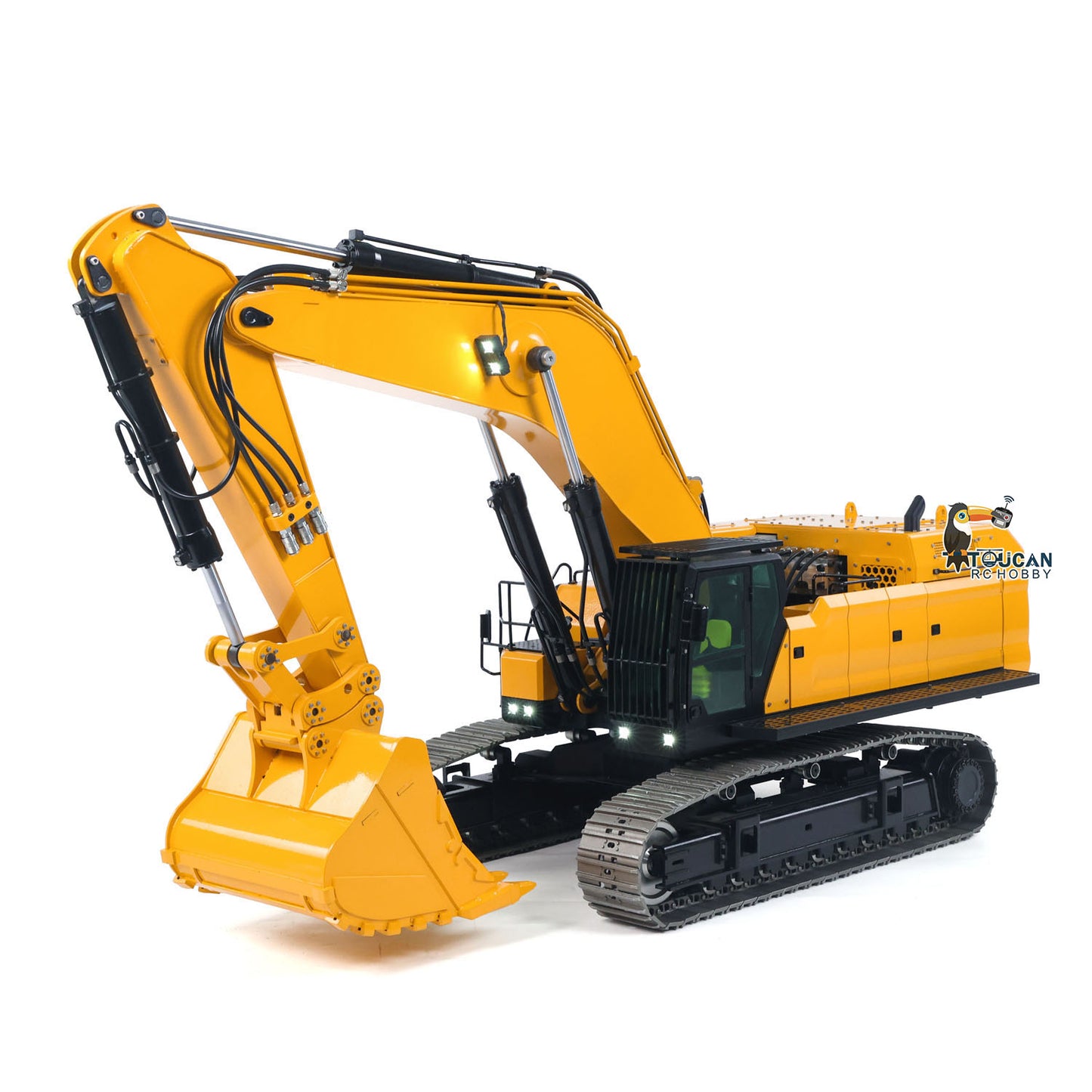 1/14 RC Hydraulic Heavy Excavator 395F Metal Digger RTR 1.0L Dual Pump Paladin PL18EV LITE Radio