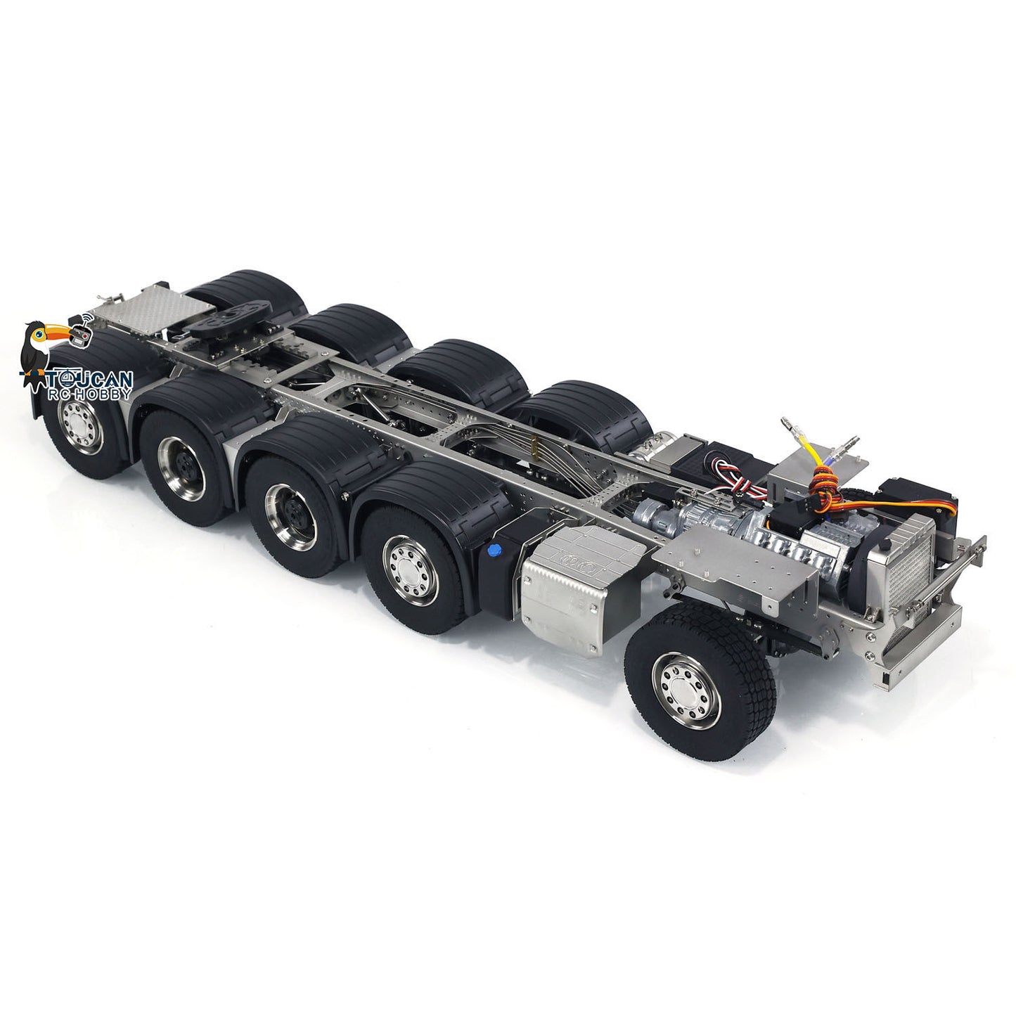 Châssis en métal ScaleClub 10x10 1/14 pour camion tracteur TAMIYA FH750 RC