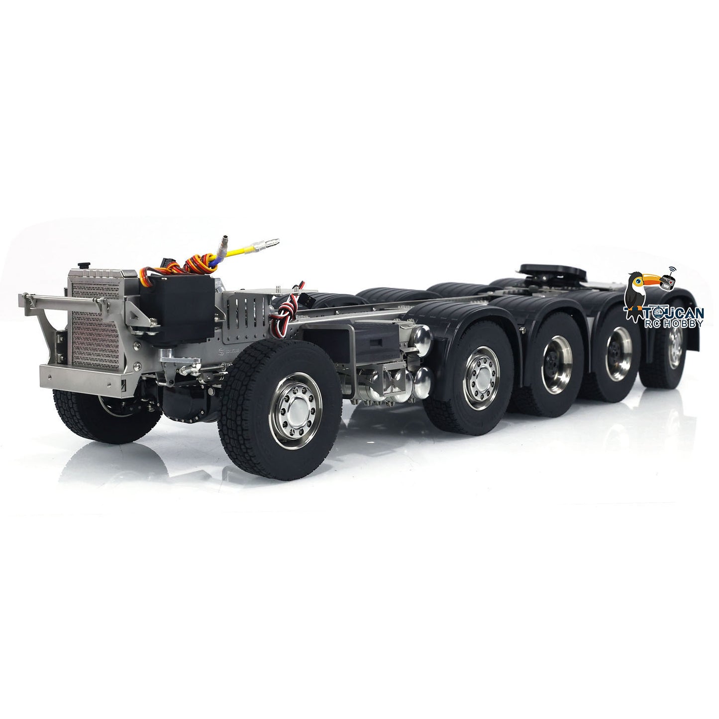 ScaleClub 10x10 1/14 Metallchassis für TAMIYA FH750 RC Sattelzugmaschine