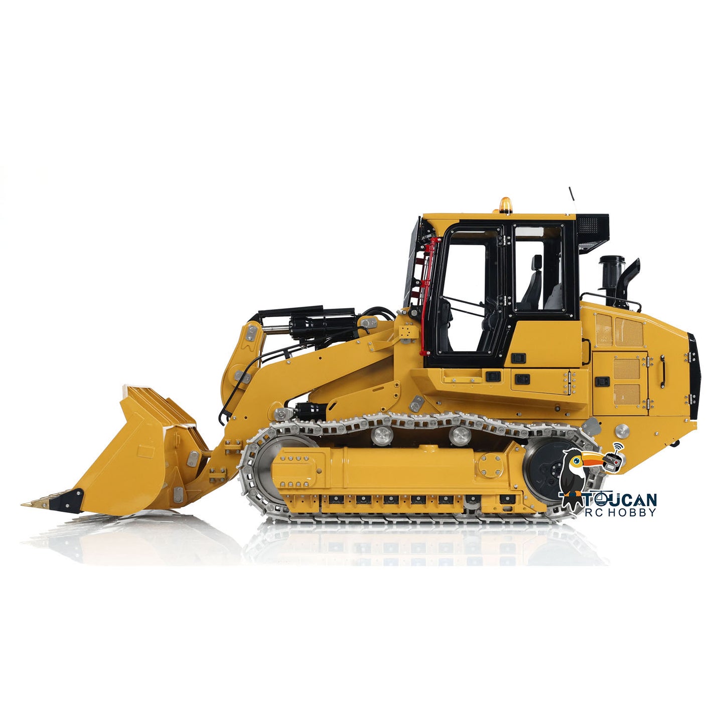 LESU 973K 1/14 RC Chargeur hydraulique peint assemblé PNP sans charrue arrière godet ouvrable