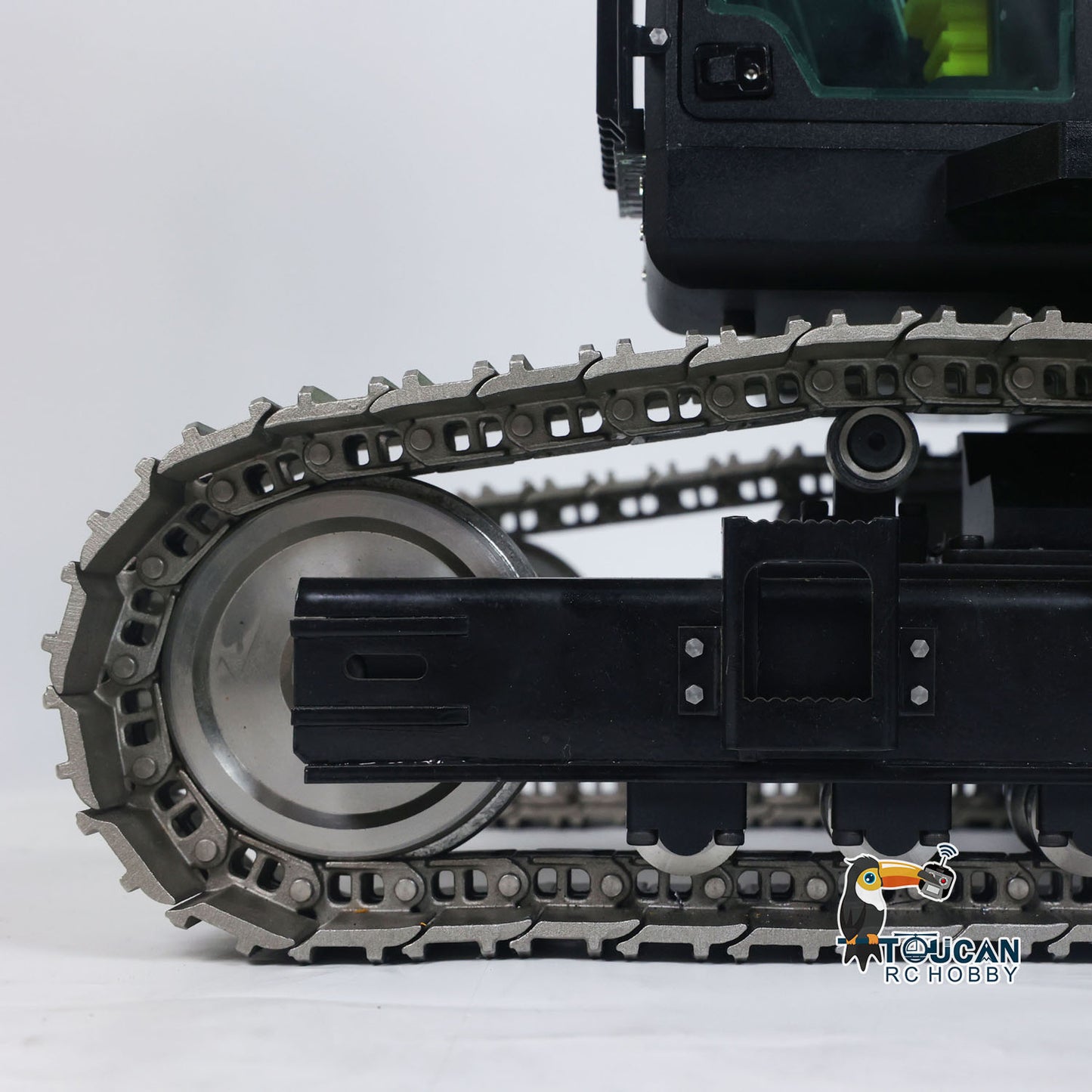 Heavy Machine 1/14 RC Hydraulic Excavator 395F Metal Digger RTR Model Car 1.0L Dual Pump Frsky X14 Radio Battery
