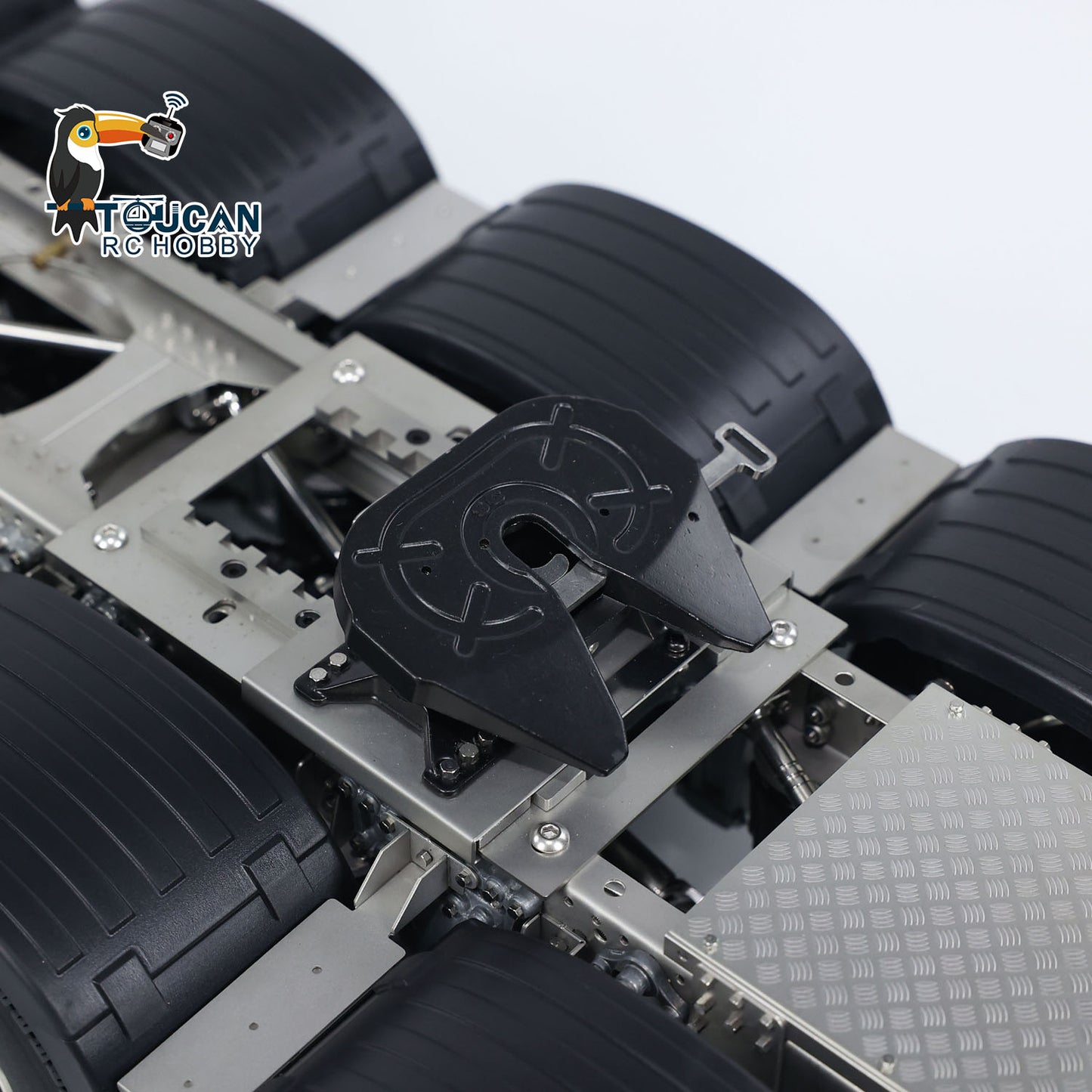 Châssis en métal ScaleClub 10x10 1/14 pour camion tracteur TAMIYA FH750 RC