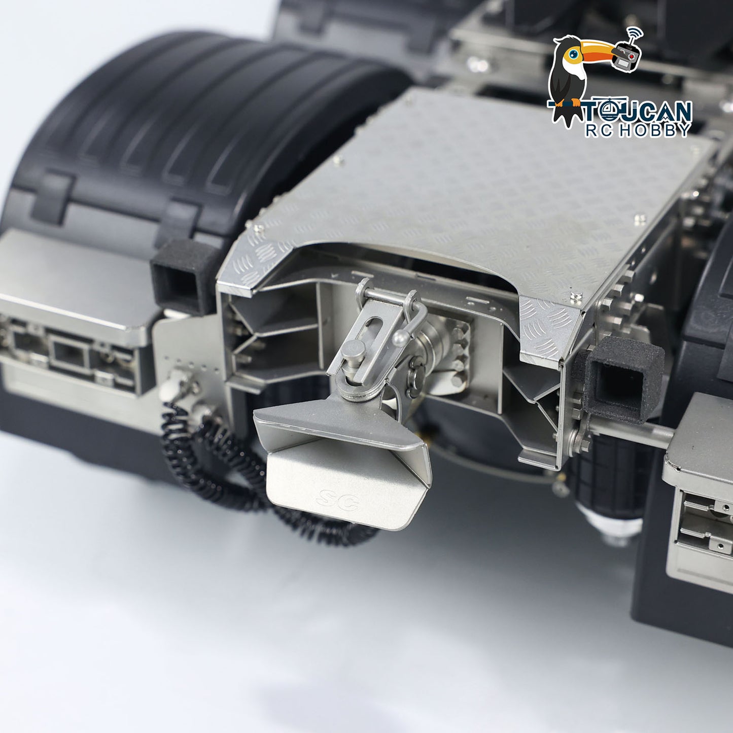 ScaleClub 10x10 1/14 Metallchassis für TAMIYA FH750 RC Sattelzugmaschine