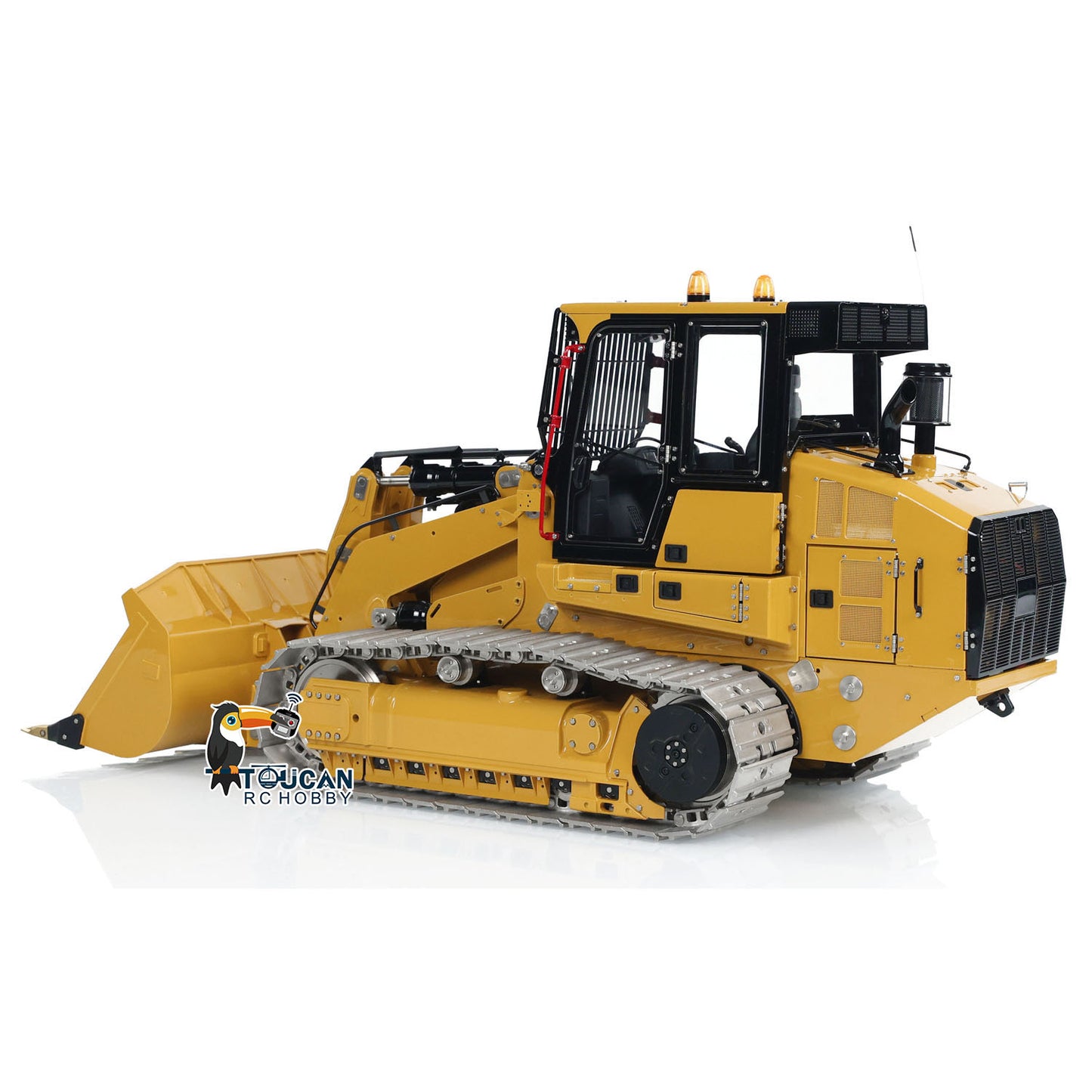 LESU 973K 1/14 RC Hydraulische Loader Lackiert Montiert PNP Ohne Hinten Pflug Öffnende Schaufel