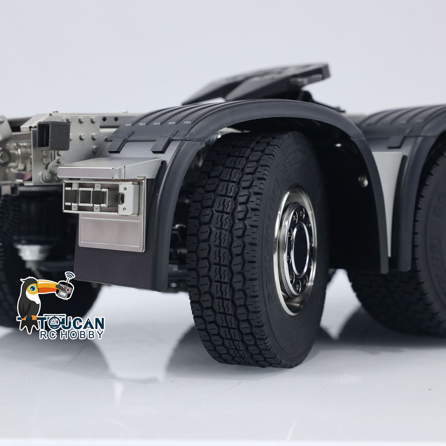 ScaleClub 10x10 1/14 Metallchassis für TAMIYA FH750 RC Sattelzugmaschine