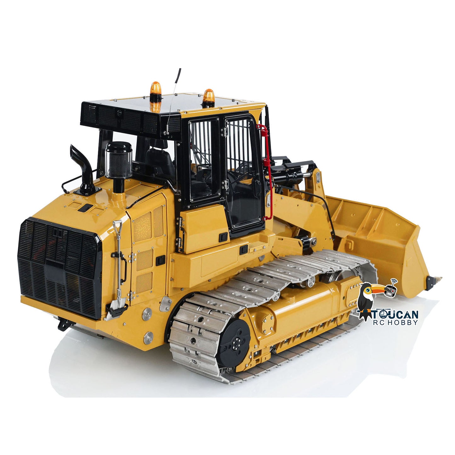 LESU 973K 1/14 RC Chargeur hydraulique peint assemblé PNP sans charrue arrière godet ouvrable