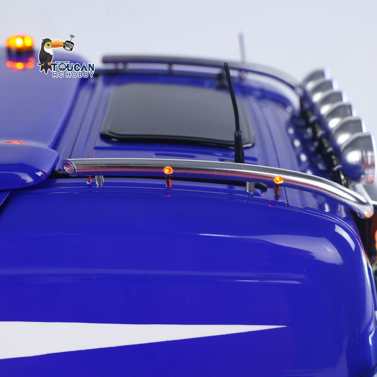 TOUCAN 770S 1/14 RC Tractor Truck 6X6 Metal Chassis Axle Locks 3Speed RTR Smoke Sound Light Unit Cabin Suspension ST8