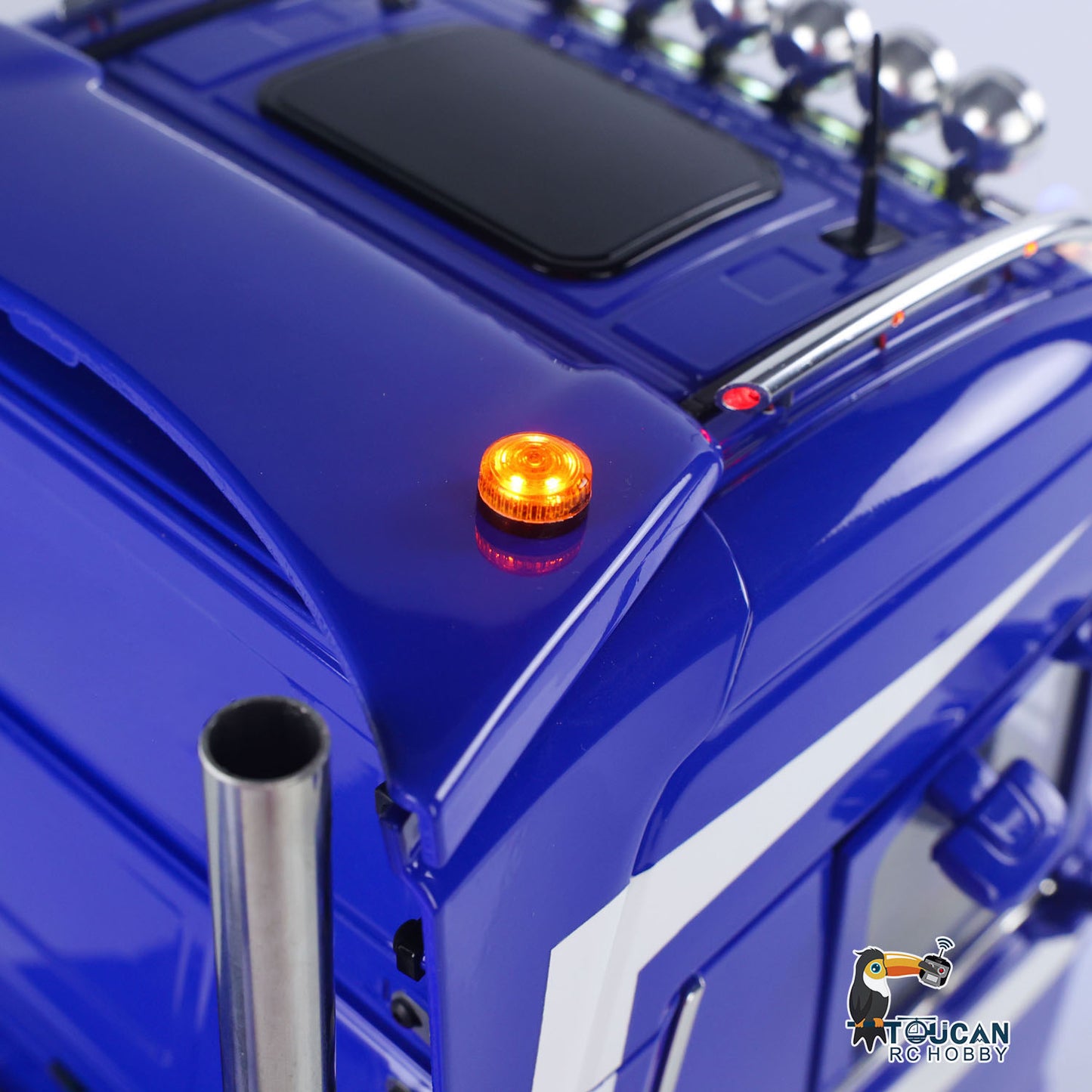 TOUCAN 770S 1/14 RC Tractor Truck 6X6 Metal Chassis Axle Locks 3Speed RTR Smoke Sound Light Unit Cabin Suspension ST8