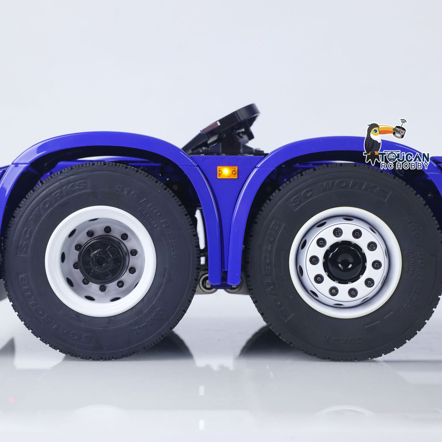 TOUCAN 770S 1/14 RC Tractor Truck 6X6 Metal Chassis Axle Locks 3Speed RTR Smoke Sound Light Unit Cabin Suspension ST8