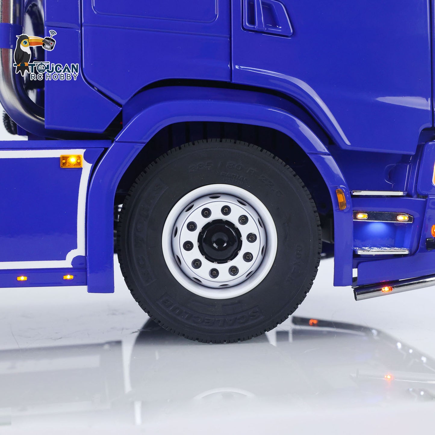 TOUCAN 770S 1/14 RC Tractor Truck 6X6 Metal Chassis Axle Locks 3Speed RTR Smoke Sound Light Unit Cabin Suspension ST8