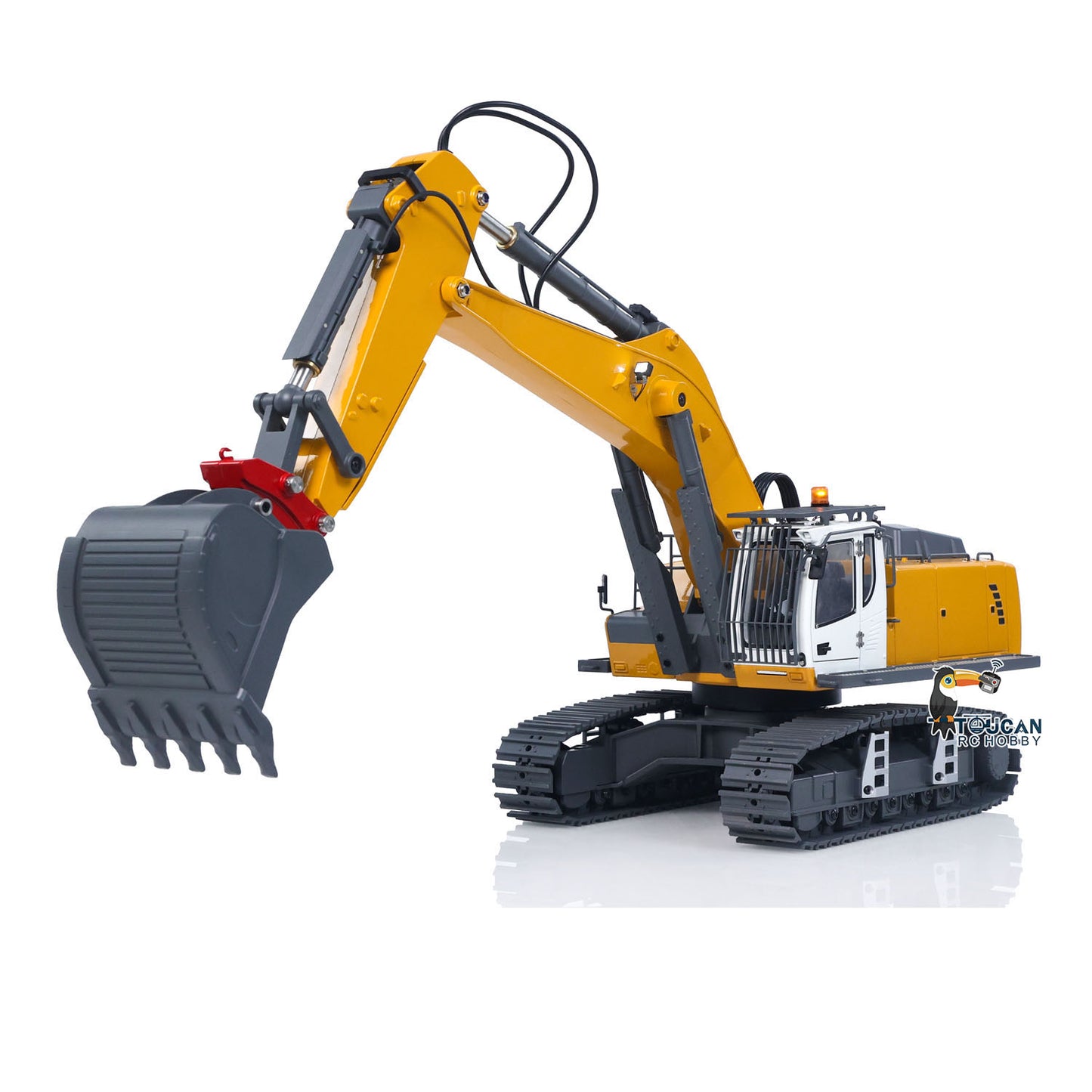 1/18 Kabolite 5901 100S Electric Lifting RC Excavator Flysky Remote Control Digger Engineering Vehicle Electric Ripper Hammer