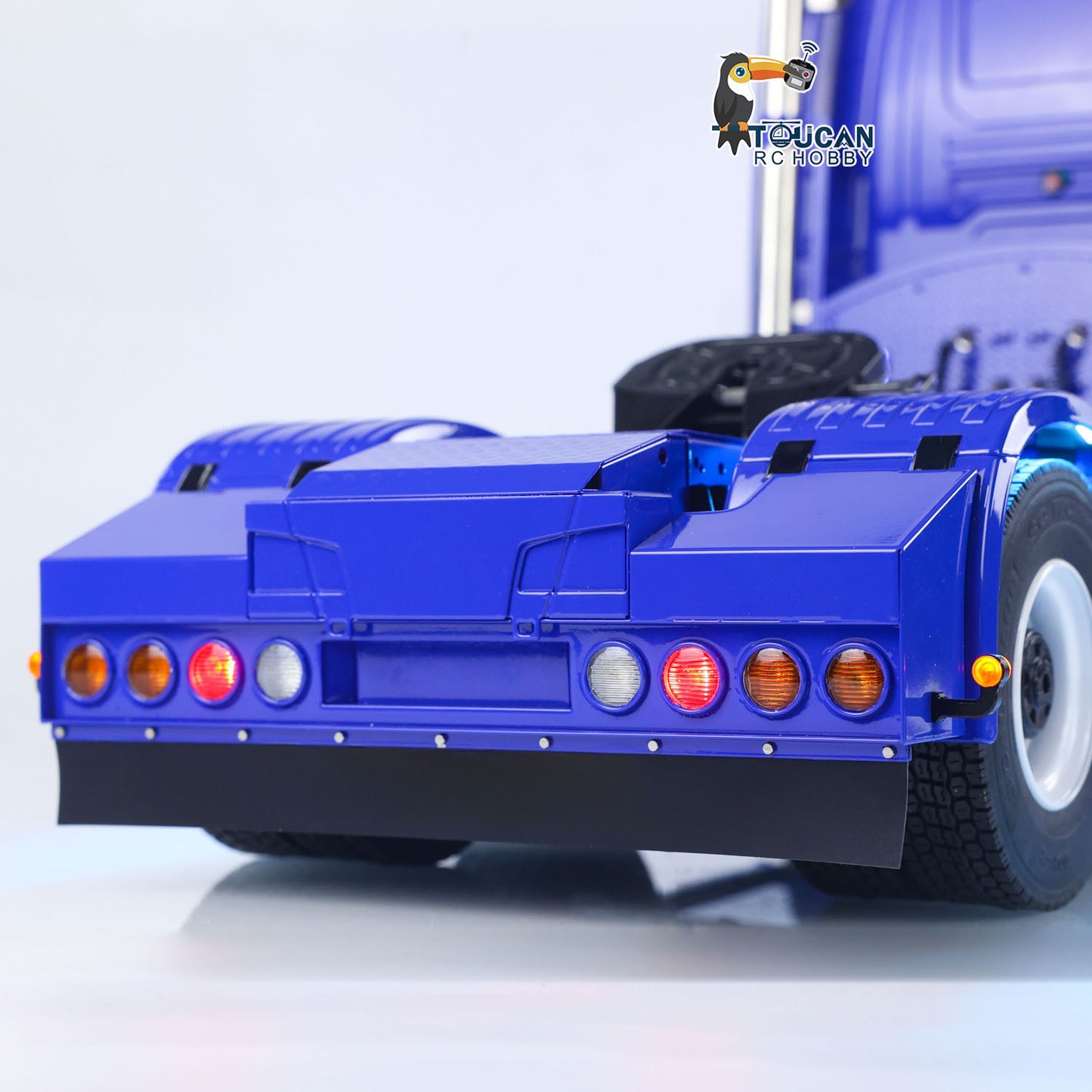 TOUCAN 770S 1/14 RC Tractor Truck 6X6 Metal Chassis Axle Locks 3Speed RTR Smoke Sound Light Unit Cabin Suspension ST8