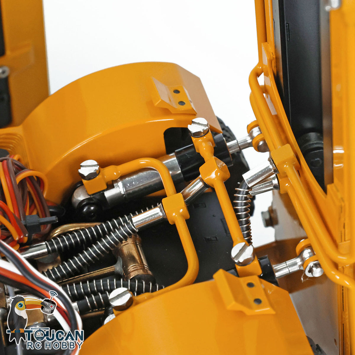 US STOCK LESU Hydraulic RC Forklift Truck 1/14 Radio Control Transfer Car RTR Truck