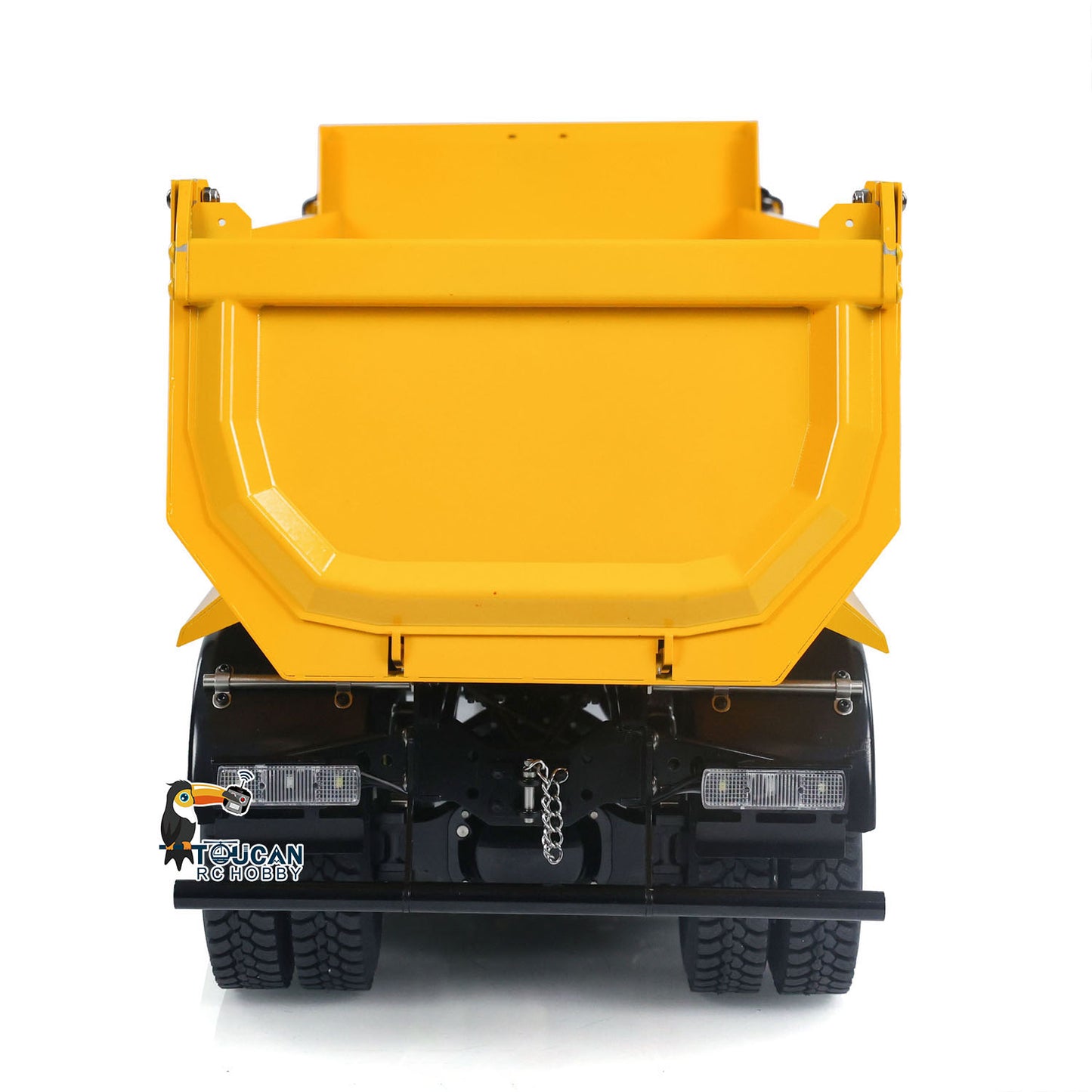 Camion à benne basculante hydraulique RC en métal 1:14 8x8