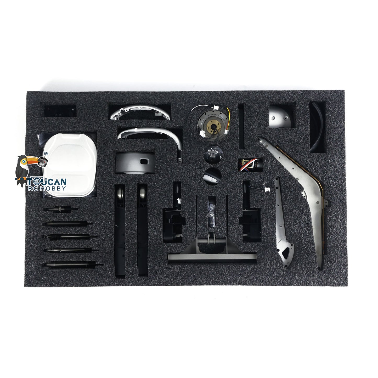 IN STOCK LESU 1/14 Mini RC Hydraulic Excavator PC30 Metal Radio Controlled Digger Model with 6CH Reversing Valves