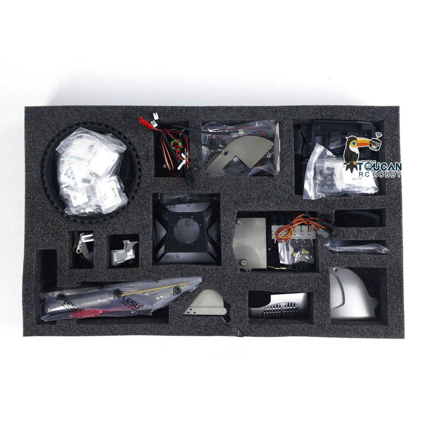 IN STOCK LESU 1/14 Mini RC Hydraulic Excavator PC30 Metal Radio Controlled Digger Model with 6CH Reversing Valves