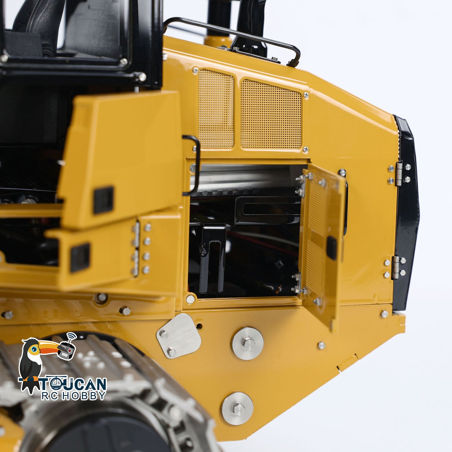 EN STOCK LESU 1/14 RC Chargeur hydraulique 973K RTR sans charrue arrière Godet ouvrable